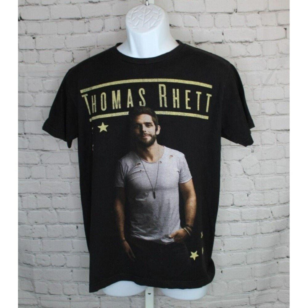 Official Home Team Gear 2016 Thomas Rhett Concert Tour T-shirt Size Medium EUC